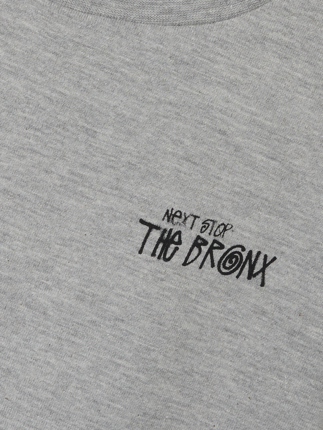 NKMFRAFFITI T-Shirts & Tops - Grey Melange